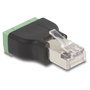 DeLOCK 66603 Adaptador RJ45 a bloque de terminales de 4 pines