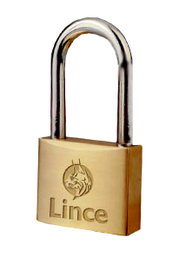 LINCE Candado de Latón 301-50 con Llaves Iguales