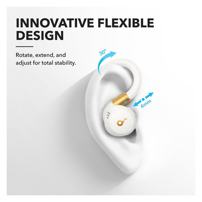 Anker Soundcore Sport X20 Auriculares Inalámbricos In-Ear Blancos Resistentes al Agua y Sudor