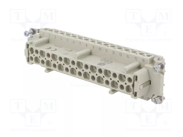 HARTING Han E® Plantilla de contacto Hembra 32+PE HDC
