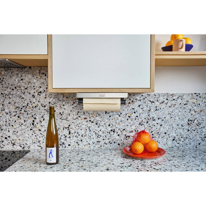 Joseph Joseph RollGrip Portarrollos de Cocina Bajo Armario de Acero Inoxidable