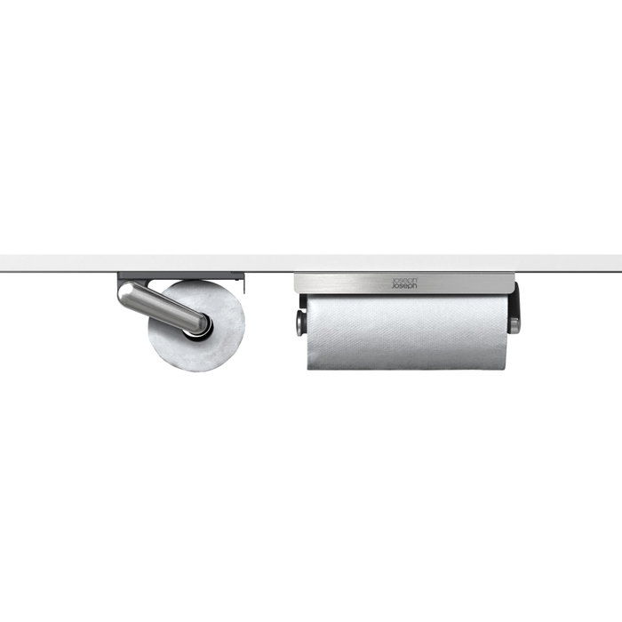 Joseph Joseph RollGrip Portarrollos de Cocina Bajo Armario de Acero Inoxidable