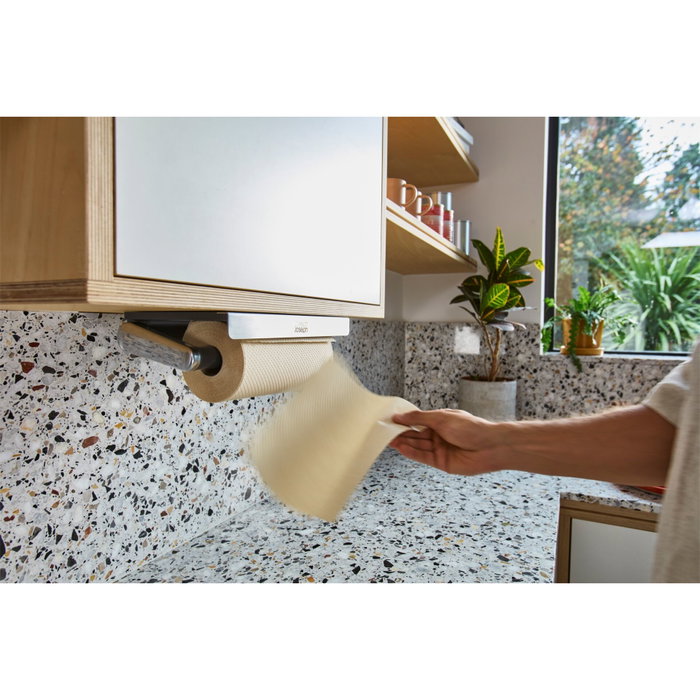 Joseph Joseph RollGrip Portarrollos de Cocina Bajo Armario de Acero Inoxidable