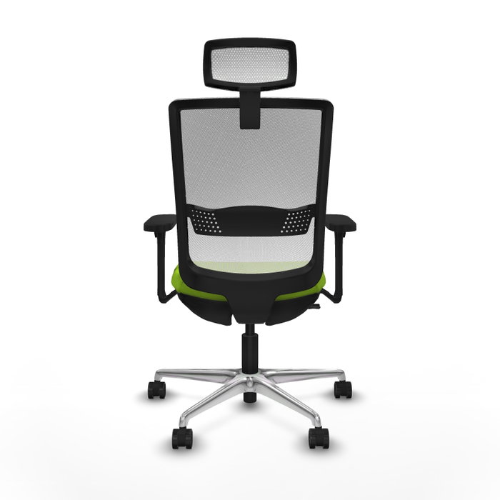 PIQUERAS Y CRESPO Silla de oficina Haches Pistacho y Blanco PIQUERAS Y CRESPO Silla de oficina Haches Pistacho y Blanco
