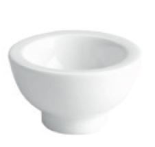 Vajilla Bol con Pie 5 cl, Capacidad 5 Centilitros, Bol-Ensaladera (Set de 10)