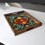 Aberto Design REF041 Bandeja de 100% Madera Maciza 48x38x4 cm