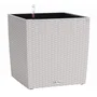 Lechuza LEC4008789153975 Maceta Cube Cottage 50, Juego Completo, Gris Claro