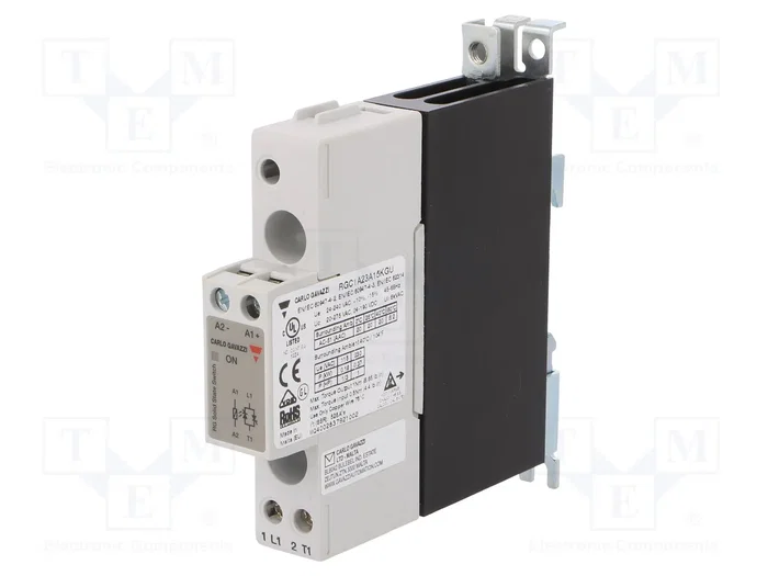 CARLO GAVAZZI RGC1A23A15KGU Relé semiconductor monofásico CARLO GAVAZZI RGC1A23A15KGU Relé semiconductor monofásico