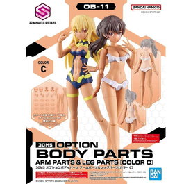 BANDAI HOBBY 30MS Set Partes Cuerpo Brazos y Piernas Color C Opcional Body Parts Optional Set