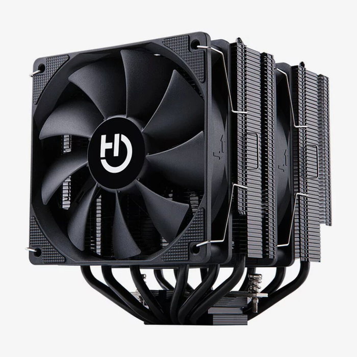 HIDITEC C20 PRO Refrigerador de aire para CPU de doble torre Negro