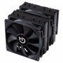 HIDITEC C20 PRO Refrigerador de aire para CPU de doble torre Negro