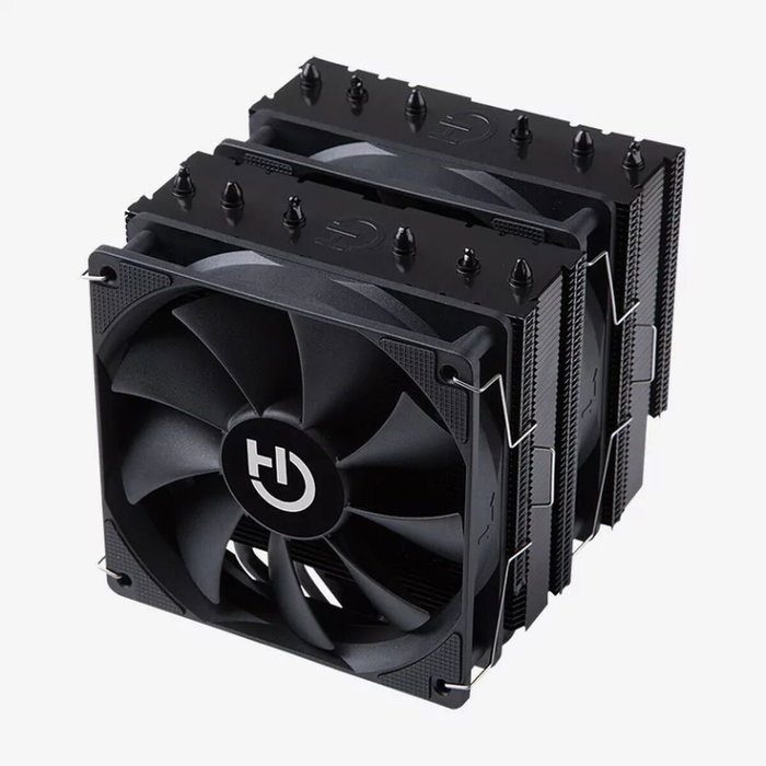 HIDITEC C20 PRO Refrigerador de aire para CPU de doble torre Negro