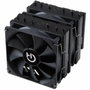 HIDITEC C20 PRO Refrigerador de aire para CPU de doble torre Negro