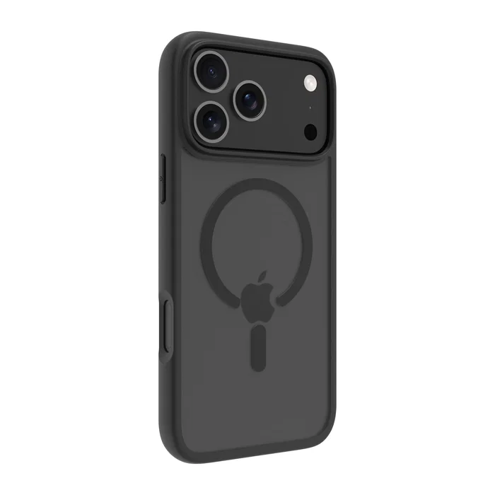 Dbramante1928 Funda Grenen MS para Apple iPhone 17 Pro Max, Negro, Resistente a Impactos, con Carga Inalámbrica