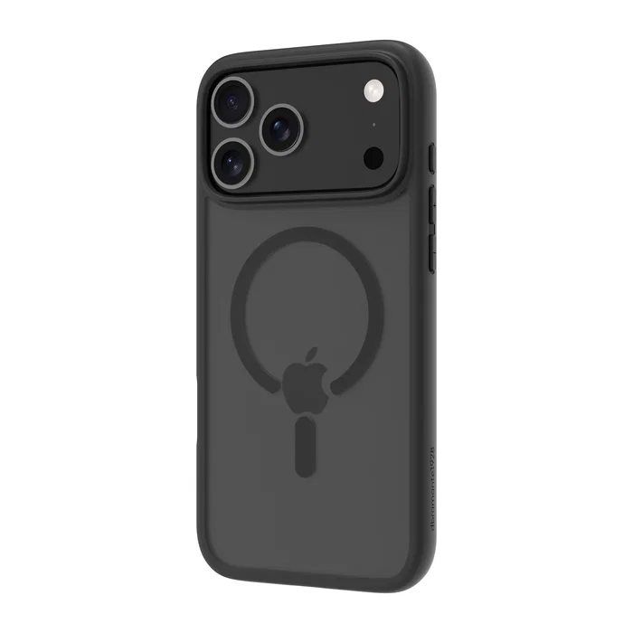 Dbramante1928 Funda Grenen MS para Apple iPhone 17 Pro Max, Negro, Resistente a Impactos, con Carga Inalámbrica