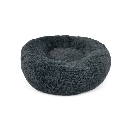 Nayeco Cuna Donut Relax para Perro o Gato, Cama Envolvente Gris, Tamaño L 85x20 cm, Tejido Suave con Bordes Elevados Nayeco Cuna Donut Relax para Perro o Gato, Cama Envolvente Gris, Tamaño L 85x20 cm, Tejido Suave con Bordes Elevados