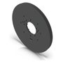 Ubiquiti UACC-GB-Plate-B Kit de Montaje Universal en Acero Inoxidable y Policarbonato Negro para Cámaras UVC-AI y UVC-G Series