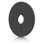 Ubiquiti UACC-GB-Plate-B Kit de Montaje Universal en Acero Inoxidable y Policarbonato Negro para Cámaras UVC-AI y UVC-G Series