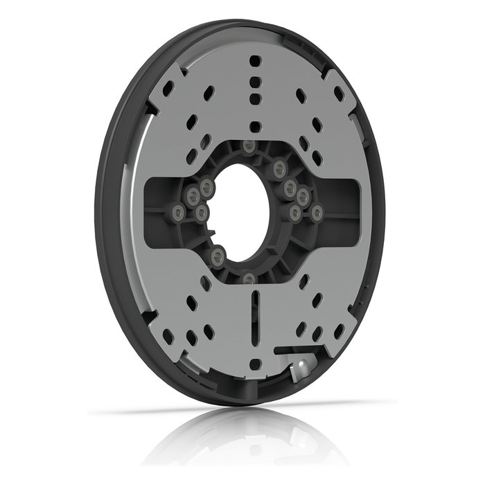 Ubiquiti UACC-GB-Plate-B Kit de Montaje Universal en Acero Inoxidable y Policarbonato Negro para Cámaras UVC-AI y UVC-G Series