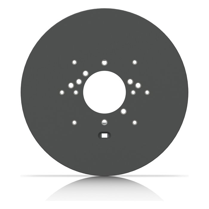 Ubiquiti UACC-GB-Plate-B Kit de Montaje Universal en Acero Inoxidable y Policarbonato Negro para Cámaras UVC-AI y UVC-G Series