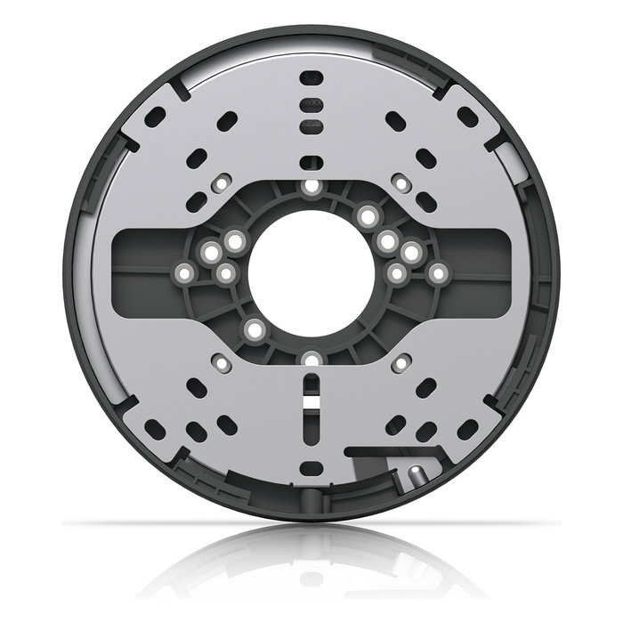 Ubiquiti UACC-GB-Plate-B Kit de Montaje Universal en Acero Inoxidable y Policarbonato Negro para Cámaras UVC-AI y UVC-G Series