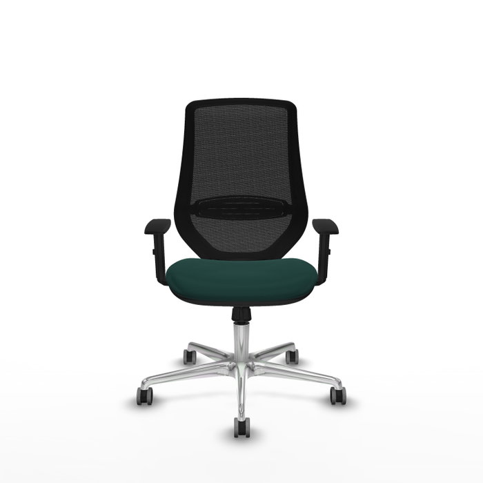 PIQUERAS Y CRESPO Silla de oficina Mardos con mecanismo Sincro, Verde botella y Negro PIQUERAS Y CRESPO Silla de oficina Mardos con mecanismo Sincro, Verde botella y Negro