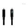I-Tec Cable Thunderbolt 4/USB4 Class Pro con LCD 240W 40 Gbps 150 cm