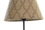 DKD Home Decor Lámpara Sobremesa Colonial Multicolor Marrón Resina y Poliéster 27 x 25 x 44.5 cm