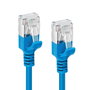 MicroConnect Cable de Red CAT6A U-FTP Slim 1m Azul