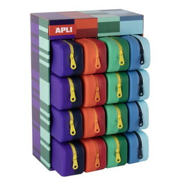 APLI Portatodo Bright Silicona Bicolor Rectangular