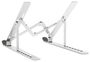 Aisens Soporte de Sobremesa Ajustable para Portátil y Tablet, Plata