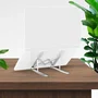 Aisens Soporte de Sobremesa Ajustable para Portátil y Tablet, Plata