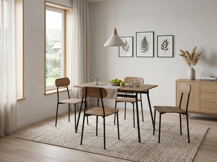 Moblekit Mesa de Comedor y Cocina SIGRID 110x70x75 cm Moblekit Mesa de Comedor y Cocina SIGRID 110x70x75 cm