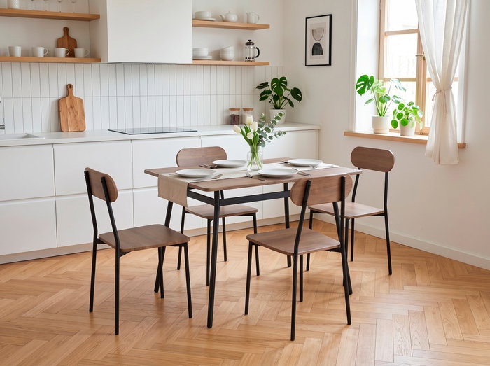 Moblekit Mesa de Comedor y Cocina SIGRID 110x70x75 cm Moblekit Mesa de Comedor y Cocina SIGRID 110x70x75 cm