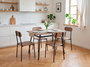 Moblekit Mesa de Comedor y Cocina SIGRID 110x70x75 cm