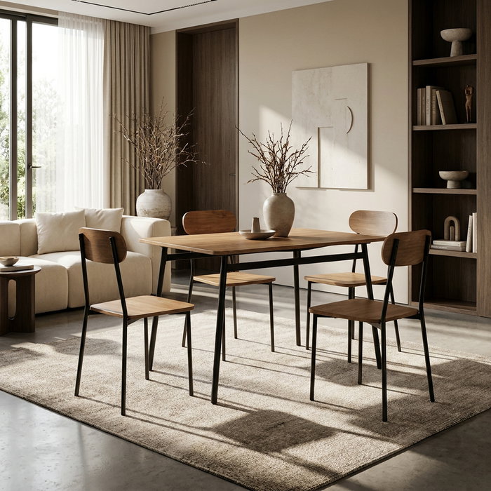 Moblekit Mesa de Comedor y Cocina SIGRID 110x70x75 cm Moblekit Mesa de Comedor y Cocina SIGRID 110x70x75 cm