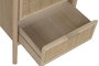 DKD Home Decor Mesita de Noche Abeto Ratán Natural
