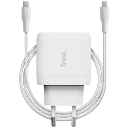 Trust Cargador de pared Maxo 45W 1xUSB Tipo-C Negro Trust Cargador de pared Maxo 45W 1xUSB Tipo-C Negro