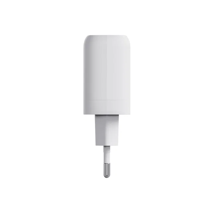 Trust Maxo Cargador de Pared USB-C 45W, Cargador Rápido con Cable 2m, 1 Puerto USB-C PD 3.0, Universal, Blanco, Fabricado con 75% Materiales Reciclados
