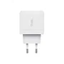Trust Maxo Cargador de Pared USB-C 45W, Cargador Rápido con Cable 2m, 1 Puerto USB-C PD 3.0, Universal, Blanco, Fabricado con 75% Materiales Reciclados