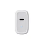 Trust Maxo Cargador de Pared USB-C 45W, Cargador Rápido con Cable 2m, 1 Puerto USB-C PD 3.0, Universal, Blanco, Fabricado con 75% Materiales Reciclados