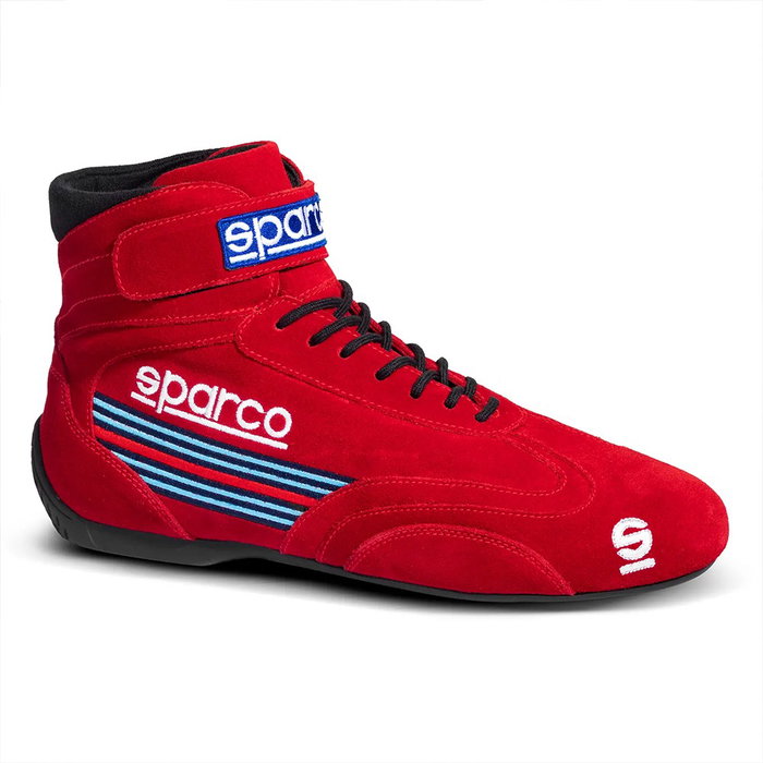 Sparco S00128747MRRS Zapatilla Bota de Carrera Top Martini Racing Aprobada FIA 8856-2018 Rojo Talla 47