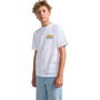 Camiseta de Manga Corta Infantil Vans Shop Front Blanco