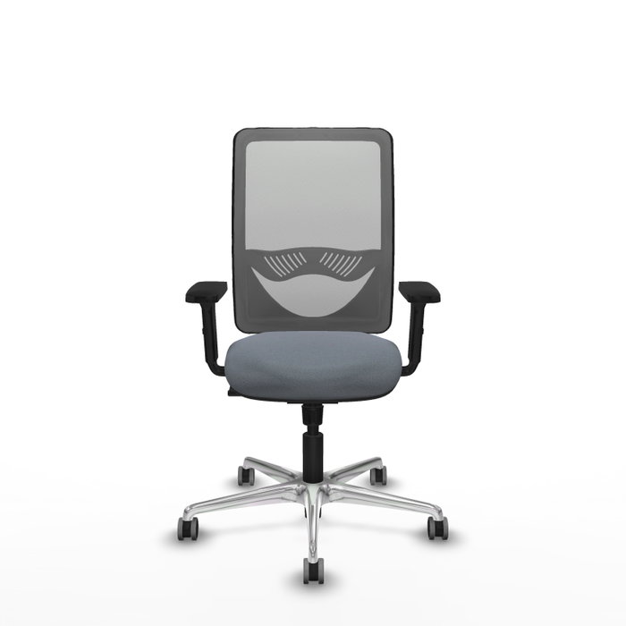 PIQUERAS Y CRESPO Silla de oficina Zulema Gris con Mecanismo Sincro PIQUERAS Y CRESPO Silla de oficina Zulema Gris con Mecanismo Sincro