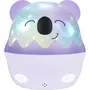 Bigben Interactive BIG1722427343201 Luz Nocturna Musical Inalámbrica Koala Proyección 360°, 13 Películas, 8 Melodías, Mando a Distancia, Batería USB-C
