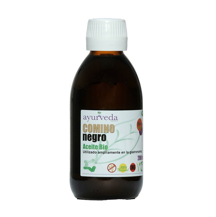 Ayurveda Aceite de Comino Negro Puro 200 ml Ayurveda Aceite de Comino Negro Puro 200 ml