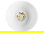Vivalto Bol Liso Opal Blanco 15 cm (16x5.2x16 cm) Apto Microondas y Lavavajillas (Set de 24)