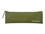 Liderpapel Estuche portatodo plano estrecho verde militar