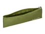 Liderpapel Estuche portatodo plano estrecho verde militar
