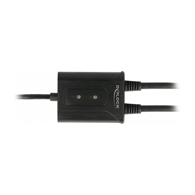 DeLOCK 63950 Adaptador USB 2.0 a 2 x RS-232 DB9 Negro